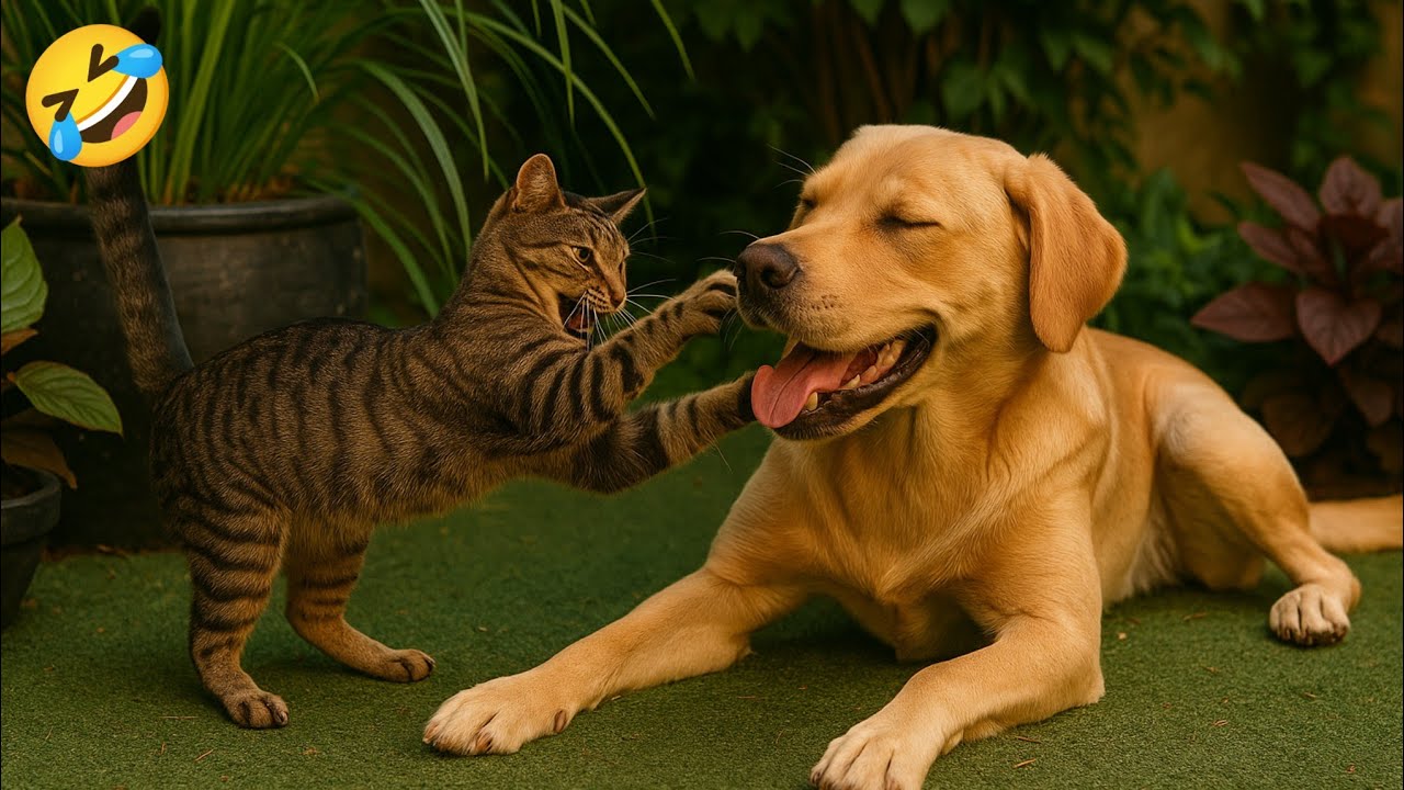 Funny videos of CATS🐱 and DOGS🐶 Best funny videos of ANIMALS 🤣2025