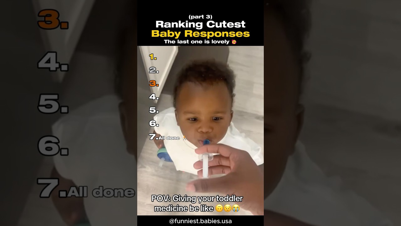 Ranking Cutest Baby Responses 👶 (Part 3)